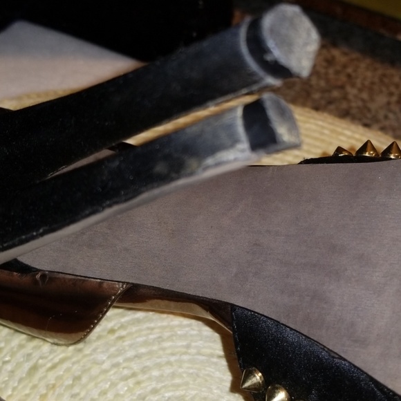 Steve Madden Studded Black Obstcl-s Pumps - Picture 7 of 8